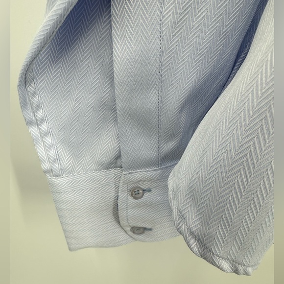 Royal Highness Equestrian Women 52 Blue Long Sleeve Flip Cuff Riding Shirt - Picture 3 of 10